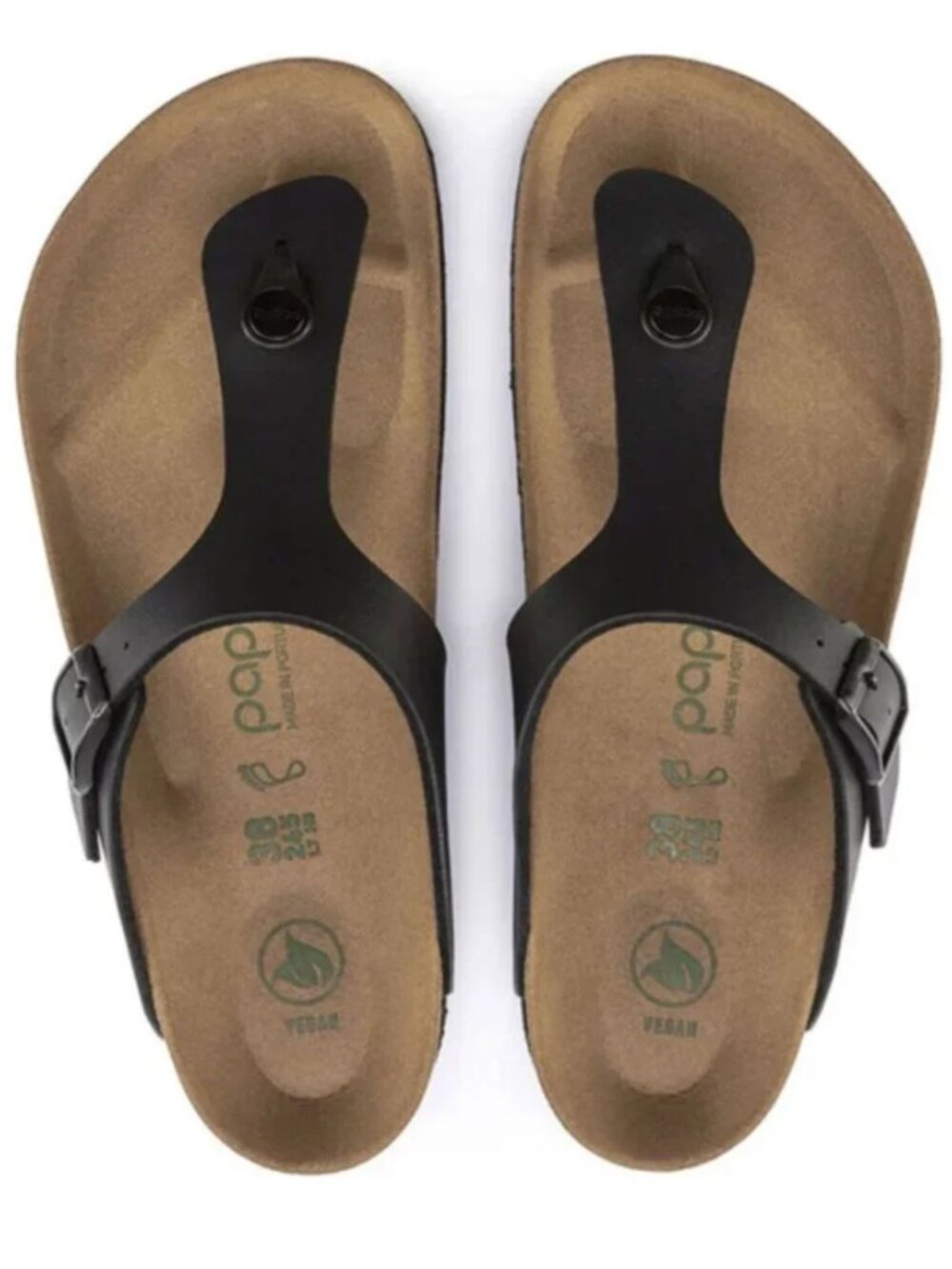 Birkenstock Papillio Gizeh Platform Vegan Black New Without Tag EU 39 / US 8–8.5 - Picture 2 of 11
